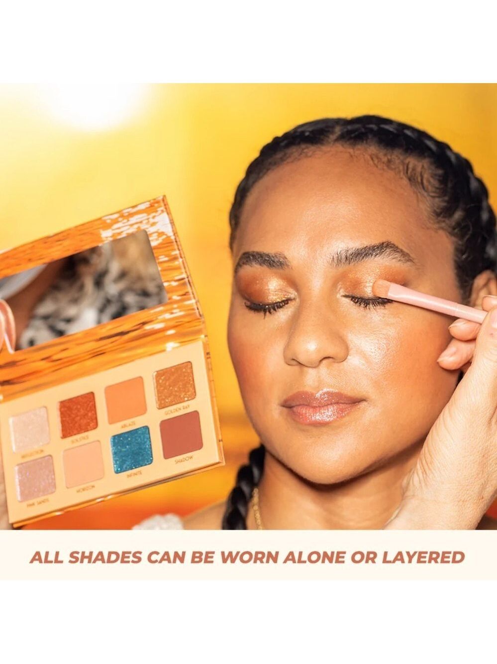 Beauty For Real Golden Hour Eyeshadow Palette - Picture 5 of 9